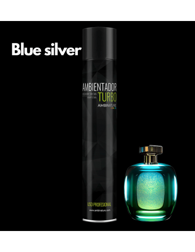 Turbo aerosol 750 ml - Blue Silver (evoca Bulgari Aqua)