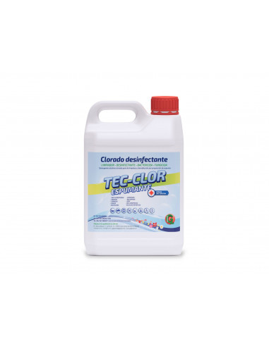 Tec-Clor detergente desinfectante clorado - Registro HA - 5 Litros
